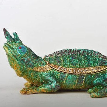 Keren Kopal Glittery Green Dragon