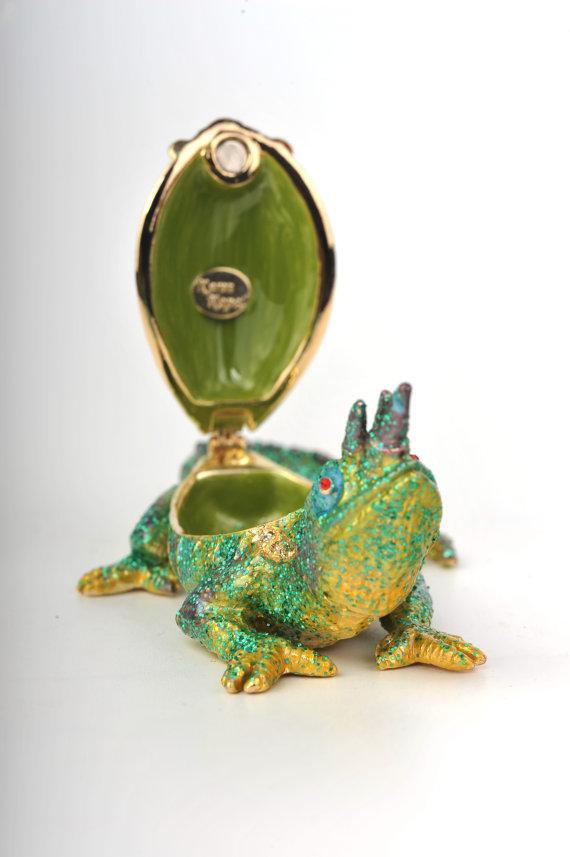 Keren Kopal Glittery Green Dragon