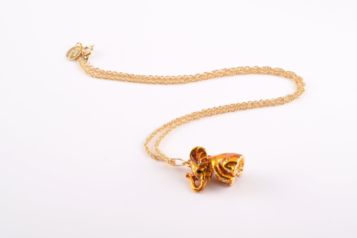 Keren Kopal Gold Elephant Pendant Necklace