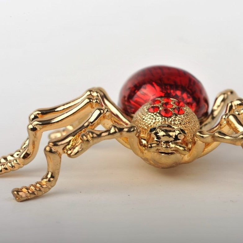 Keren Kopal Gold & Red Spider