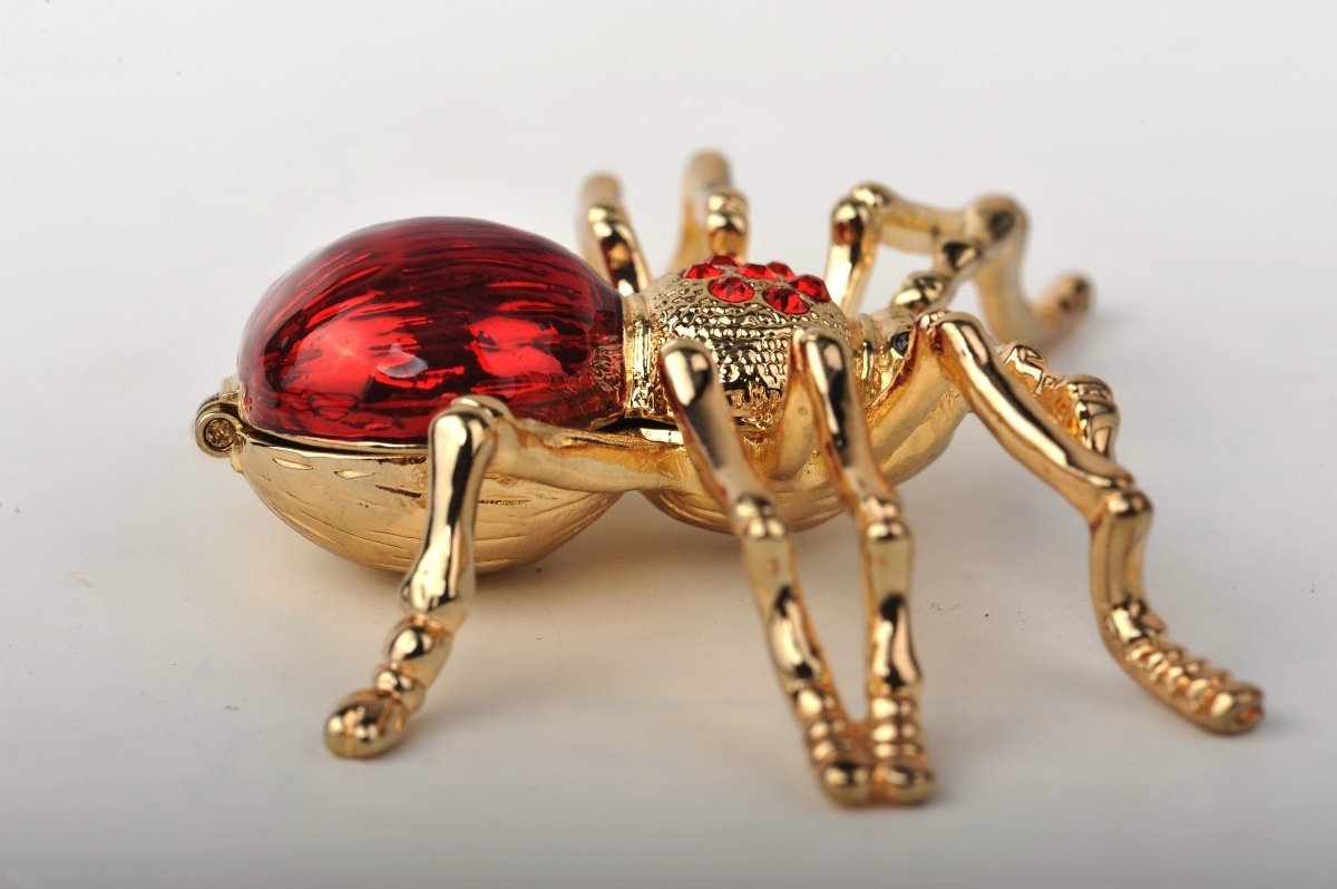 Keren Kopal Gold & Red Spider