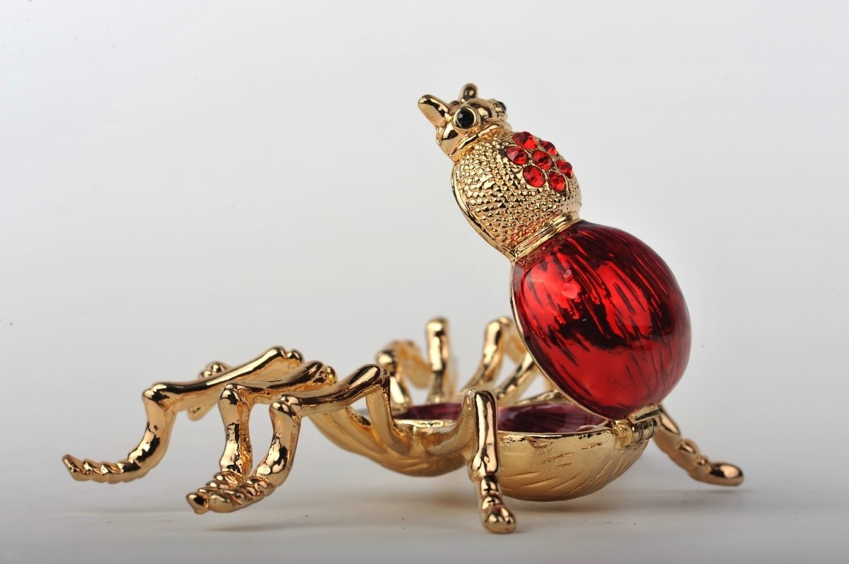 Keren Kopal Gold & Red Spider