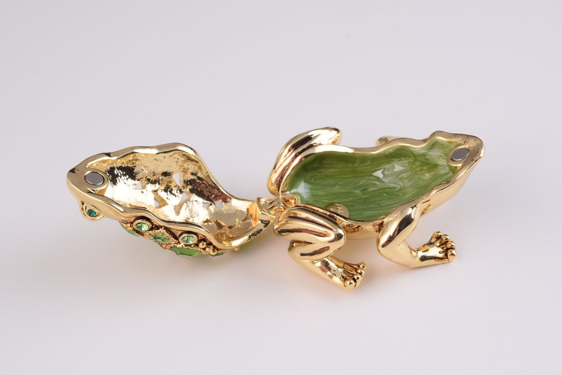 Keren Kopal Gold and Green Frog