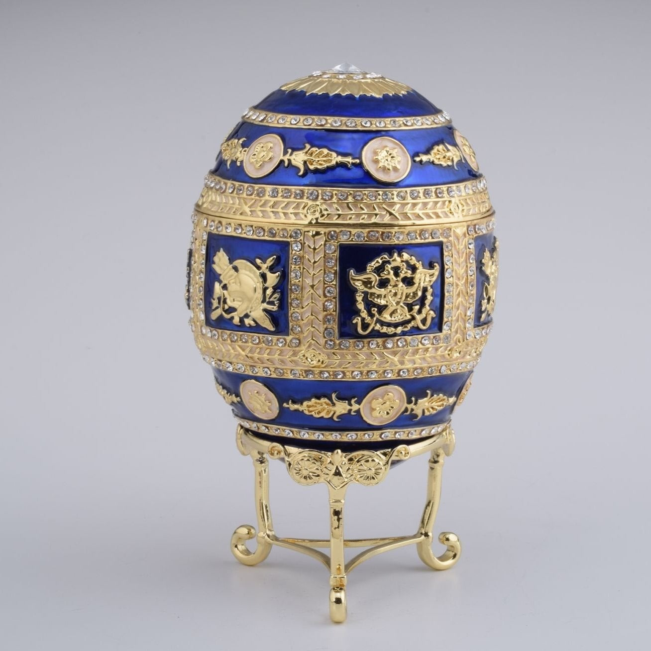 Keren Kopal Golden Blue Faberge Egg