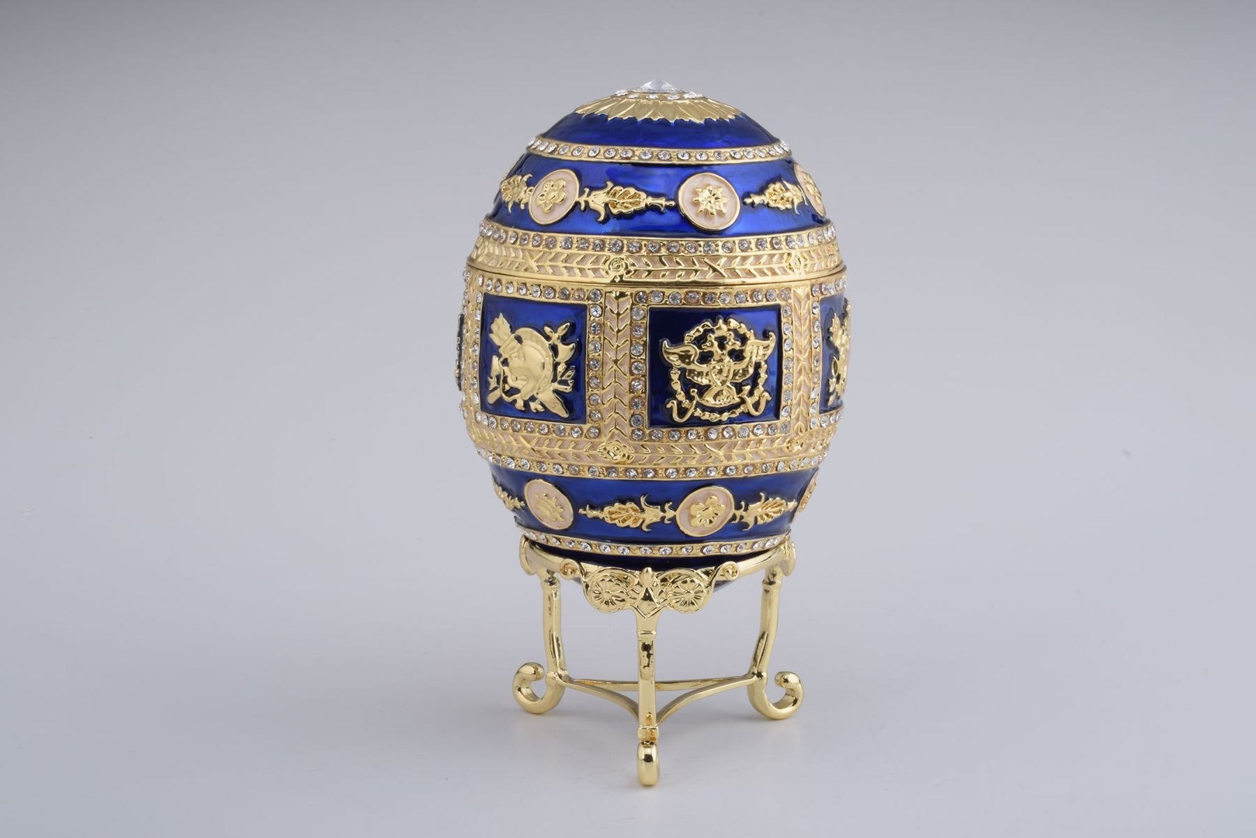 Keren Kopal Golden Blue Faberge Egg