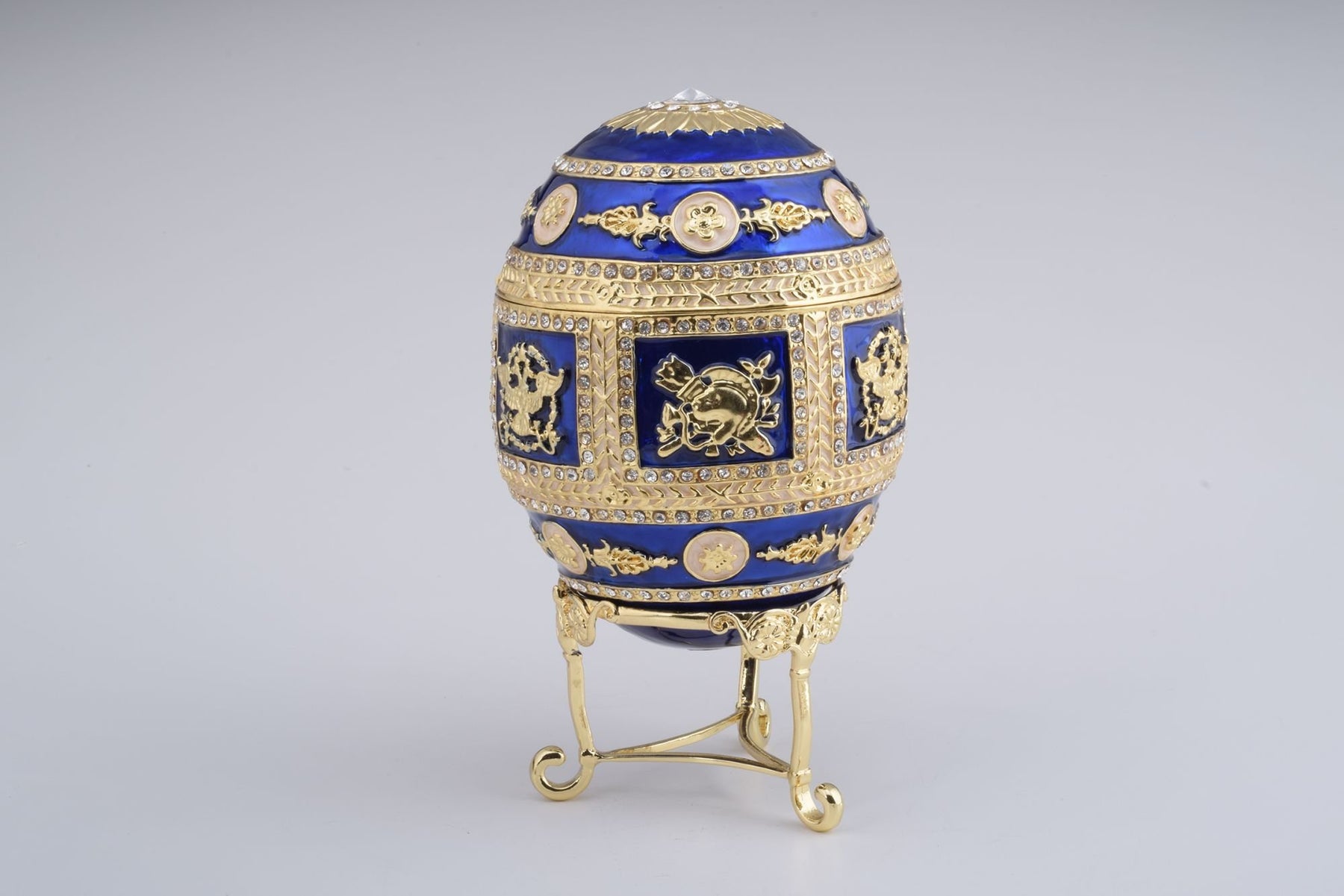Keren Kopal Golden Blue Faberge Egg