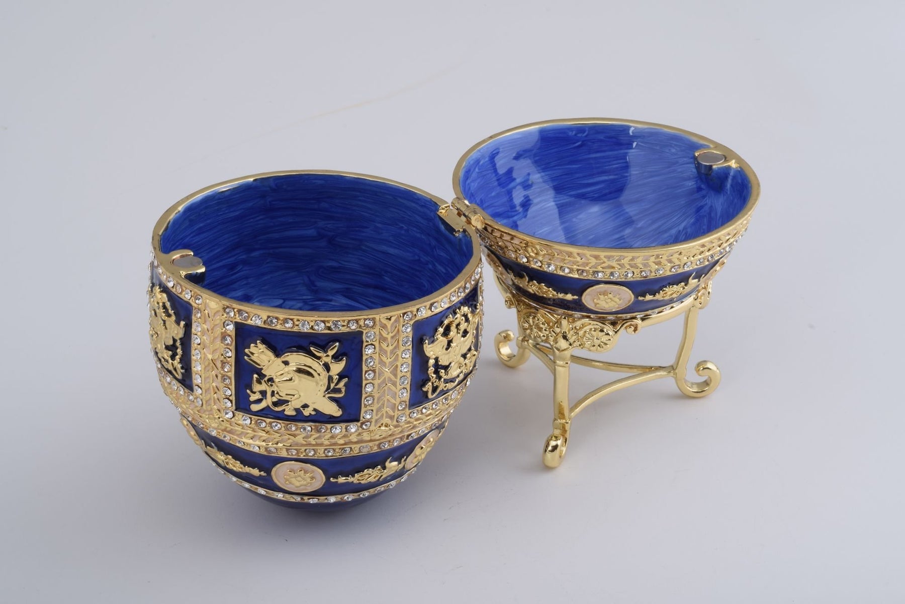 Keren Kopal Golden Blue Faberge Egg
