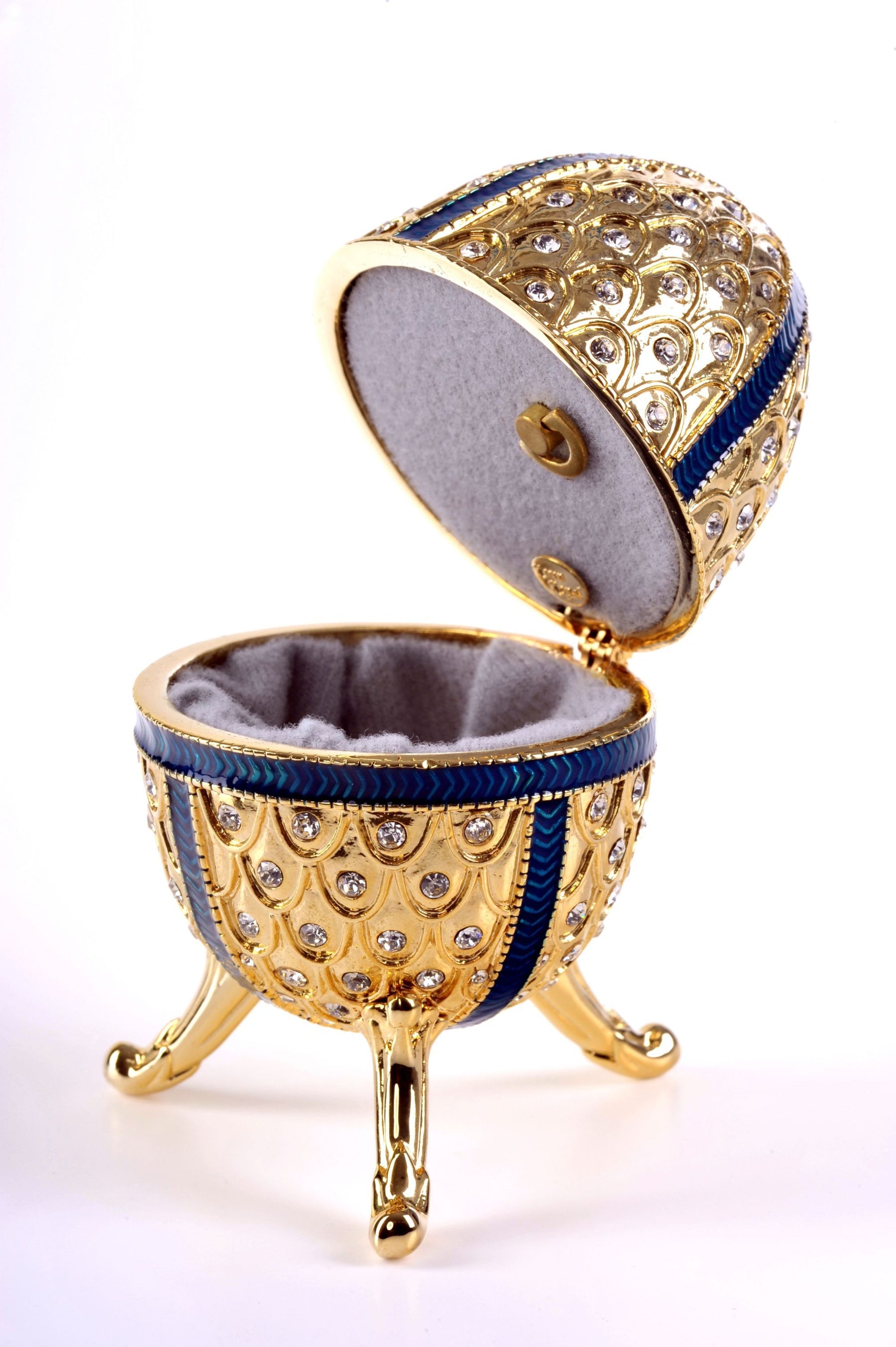 Keren Kopal Golden Faberge Egg Music Box