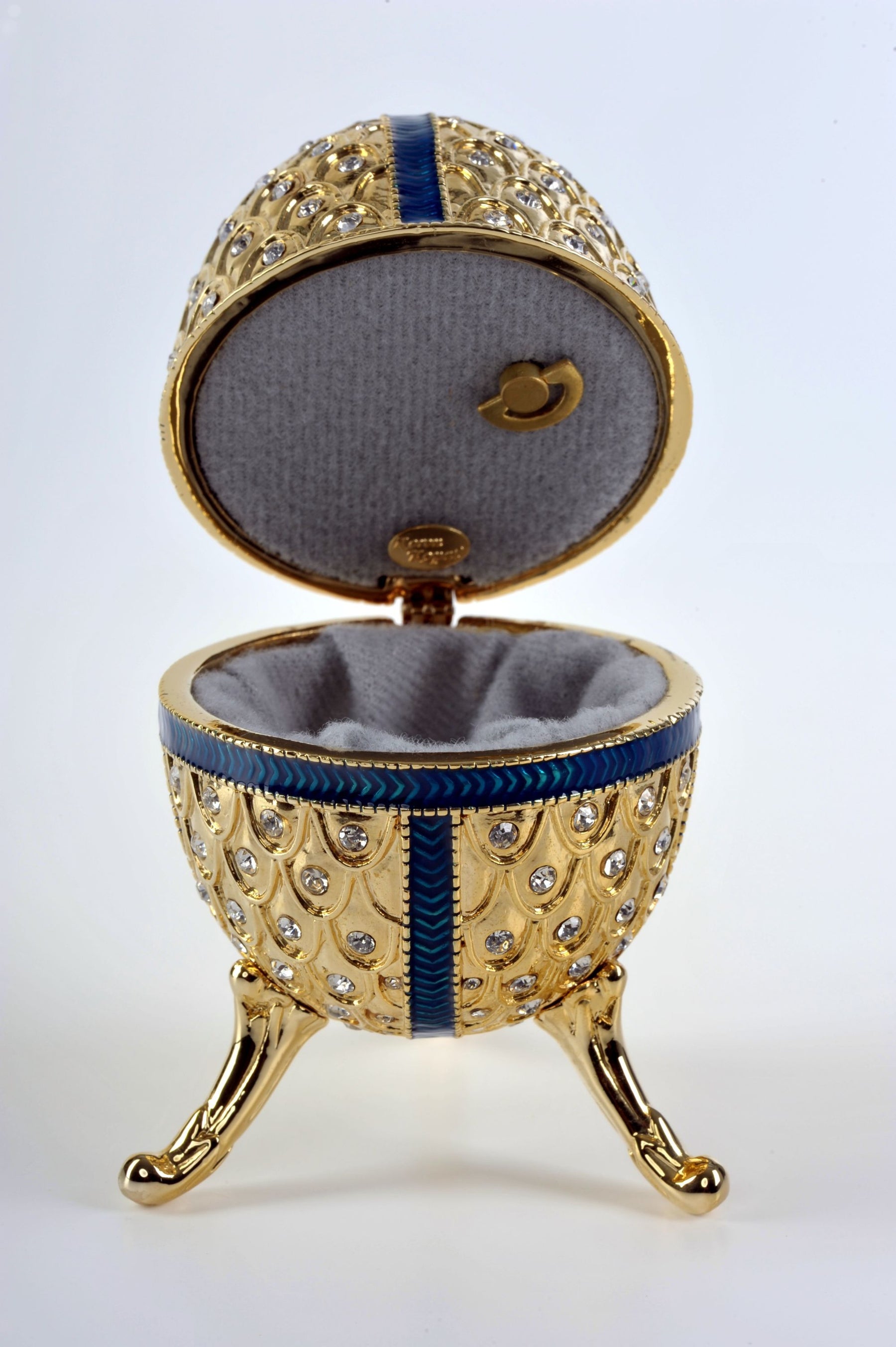 Keren Kopal Golden Faberge Egg Music Box