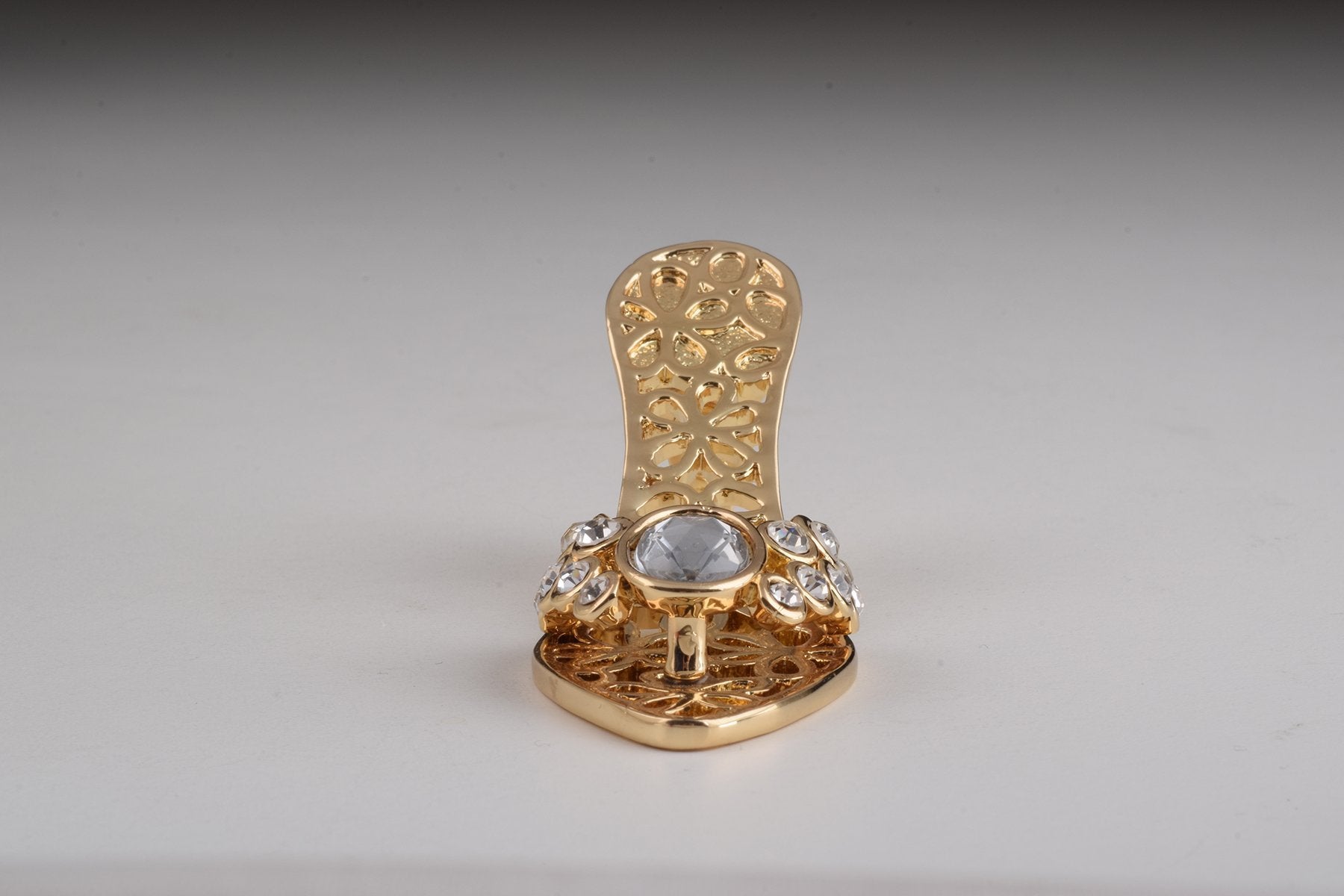 Keren Kopal Golden High Heel Shoe