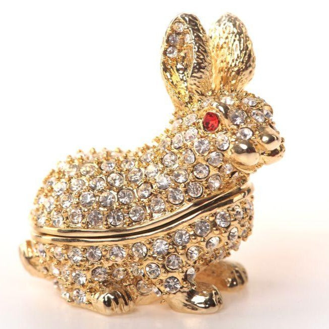 Keren Kopal Golden Rabbit with Red Eyes