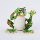 Keren Kopal Green Frog See No Evil