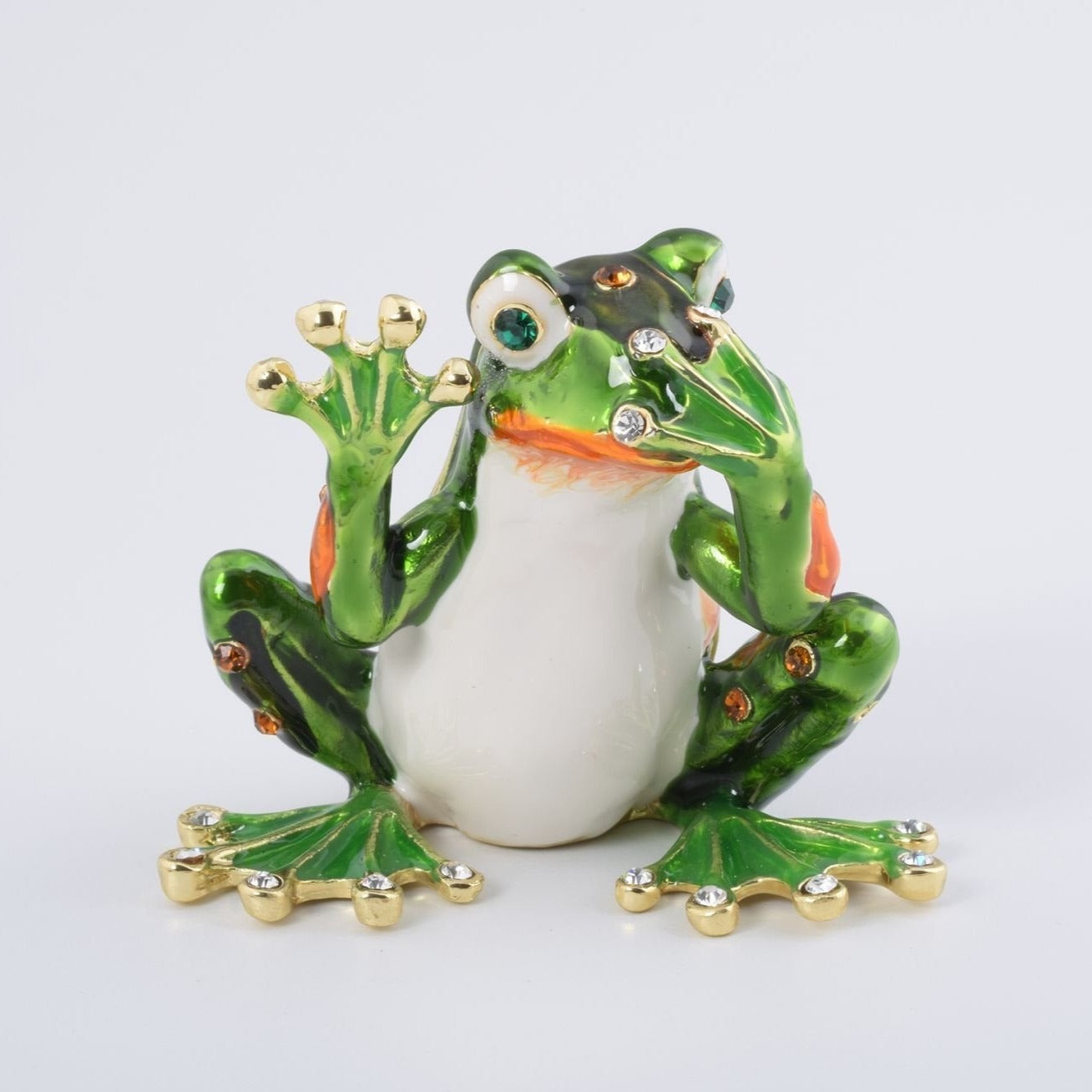 Keren Kopal Green Frog Speak No Evil