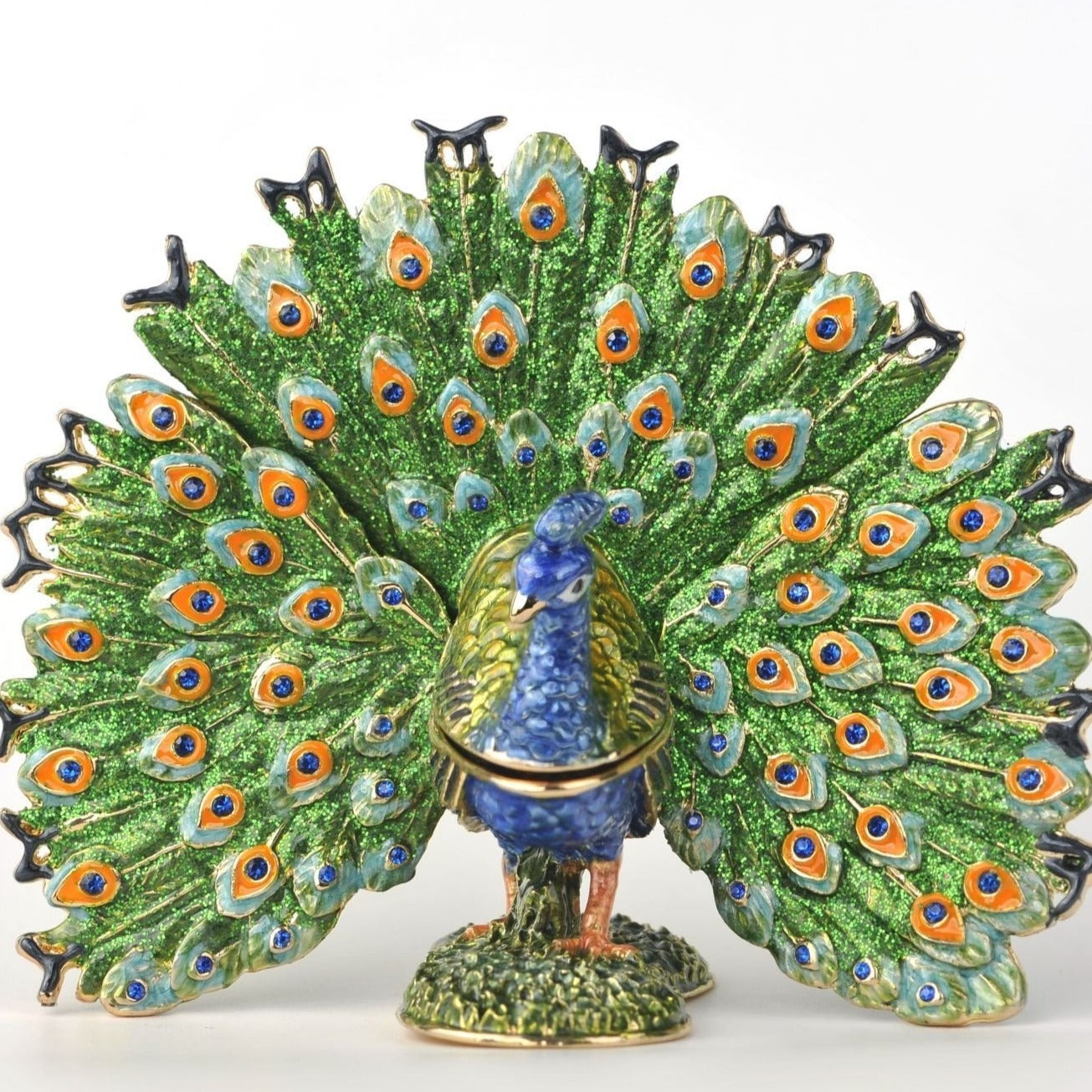 Keren Kopal Green & Blue Peacock