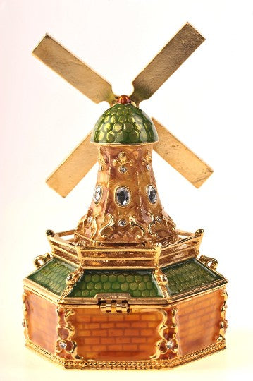 Keren Kopal Green & Gold Windmill