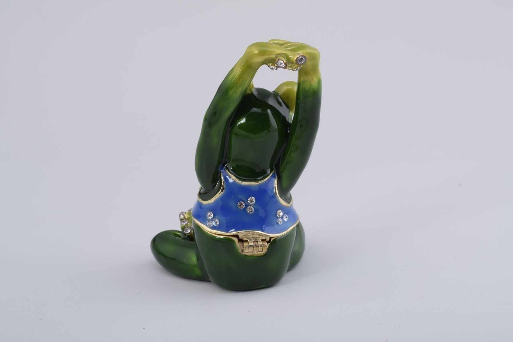 Keren Kopal Gymnastic Frog with a Blue Shirt