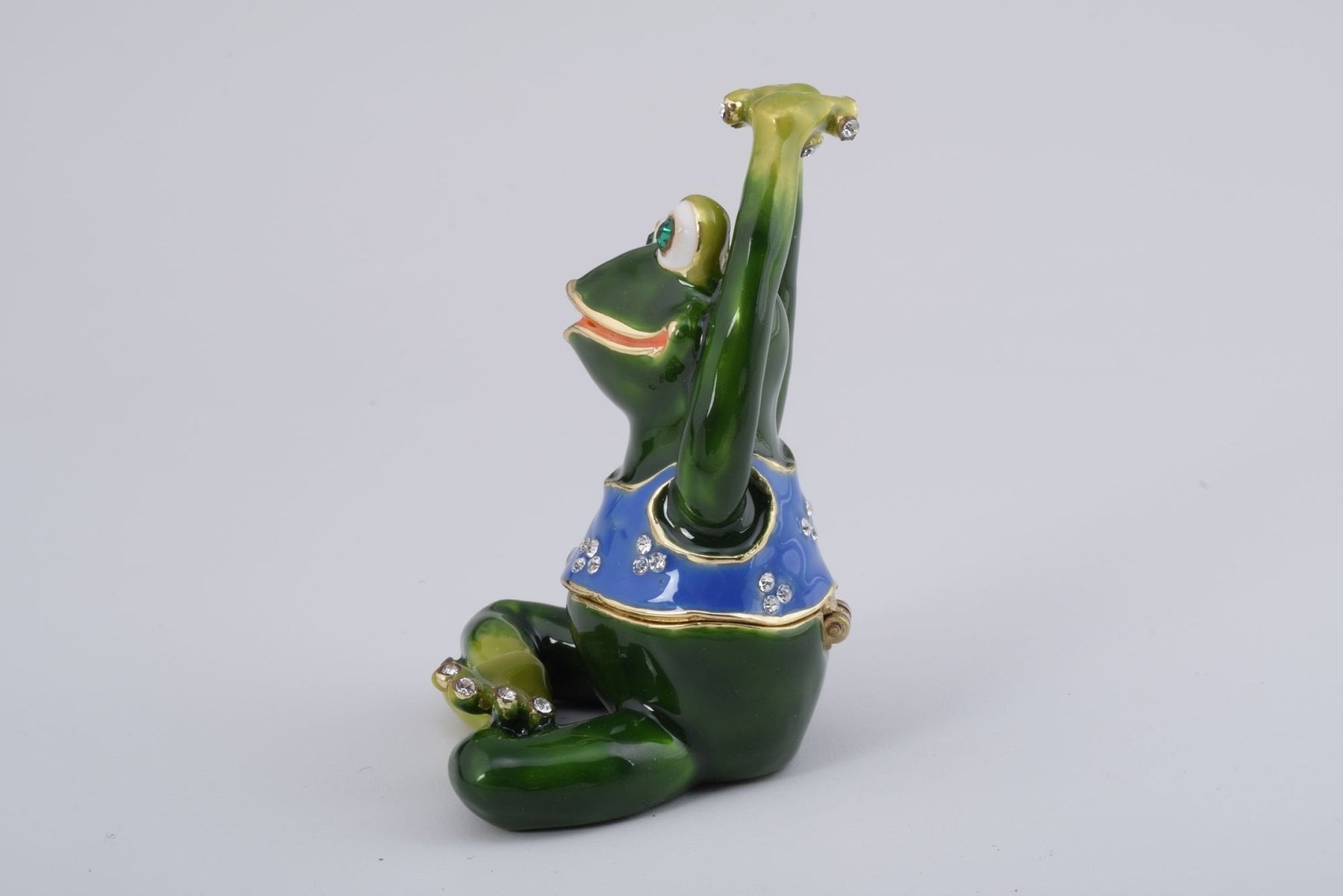 Keren Kopal Gymnastic Frog with a Blue Shirt