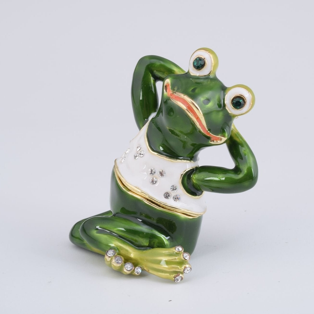 Keren Kopal Gymnastic Frog with a White Shirt