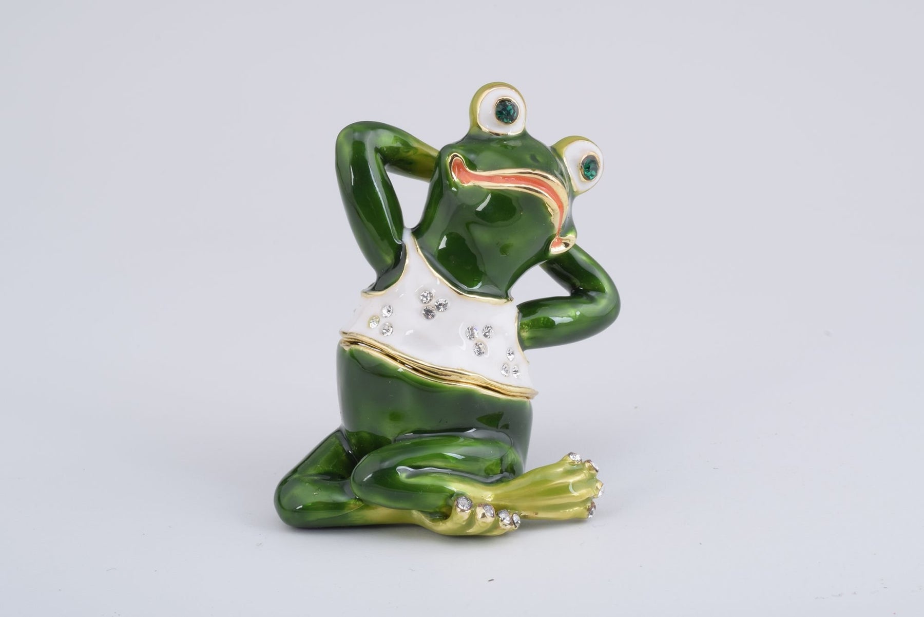 Keren Kopal Gymnastic Frog with a White Shirt