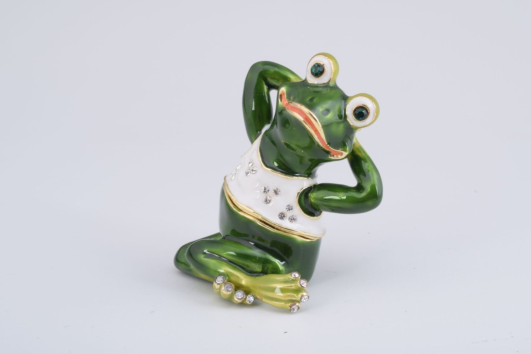 Keren Kopal Gymnastic Frog with a White Shirt