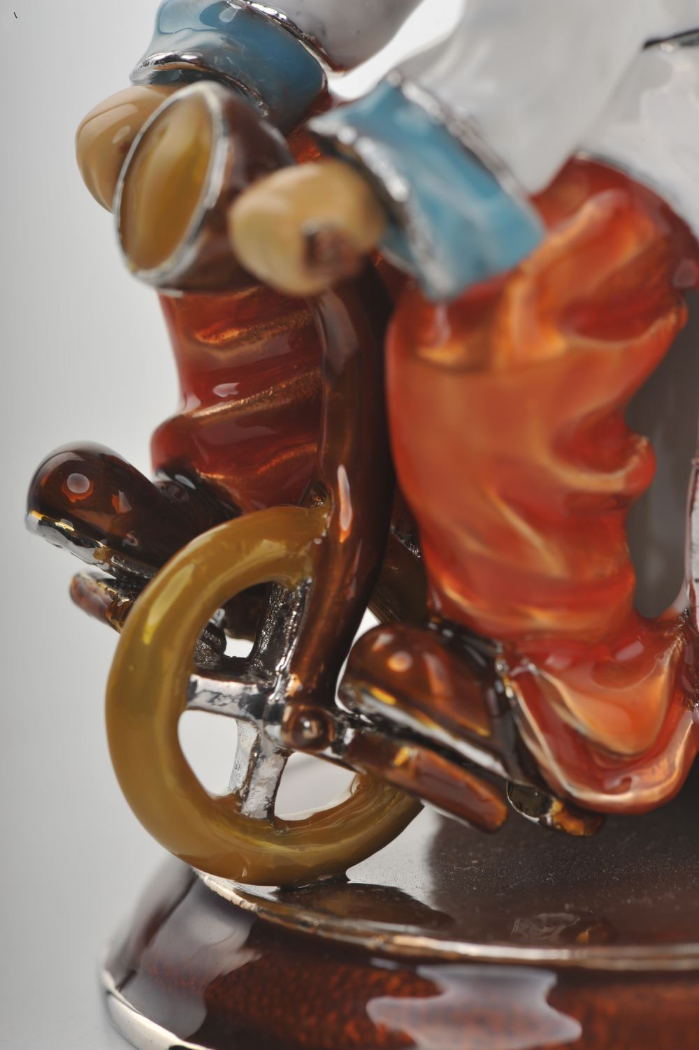 Keren Kopal Happy Circus Clown on Unicycle