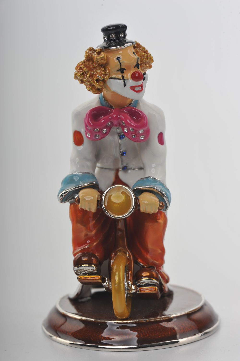 Keren Kopal Happy Circus Clown on Unicycle
