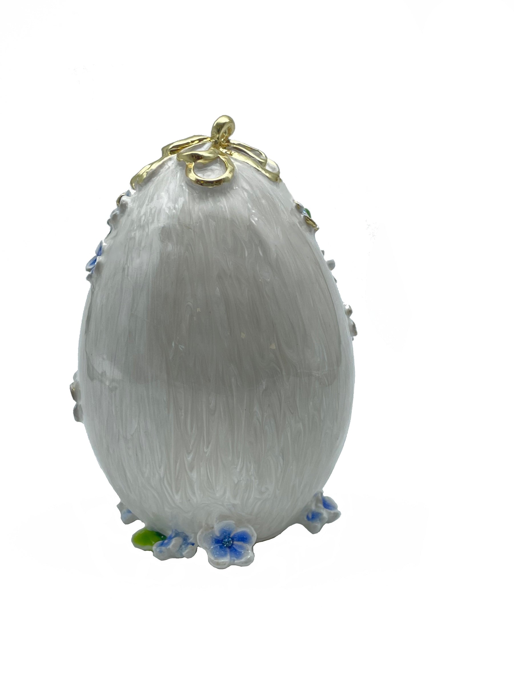 Keren Kopal turquoise egg with a swan