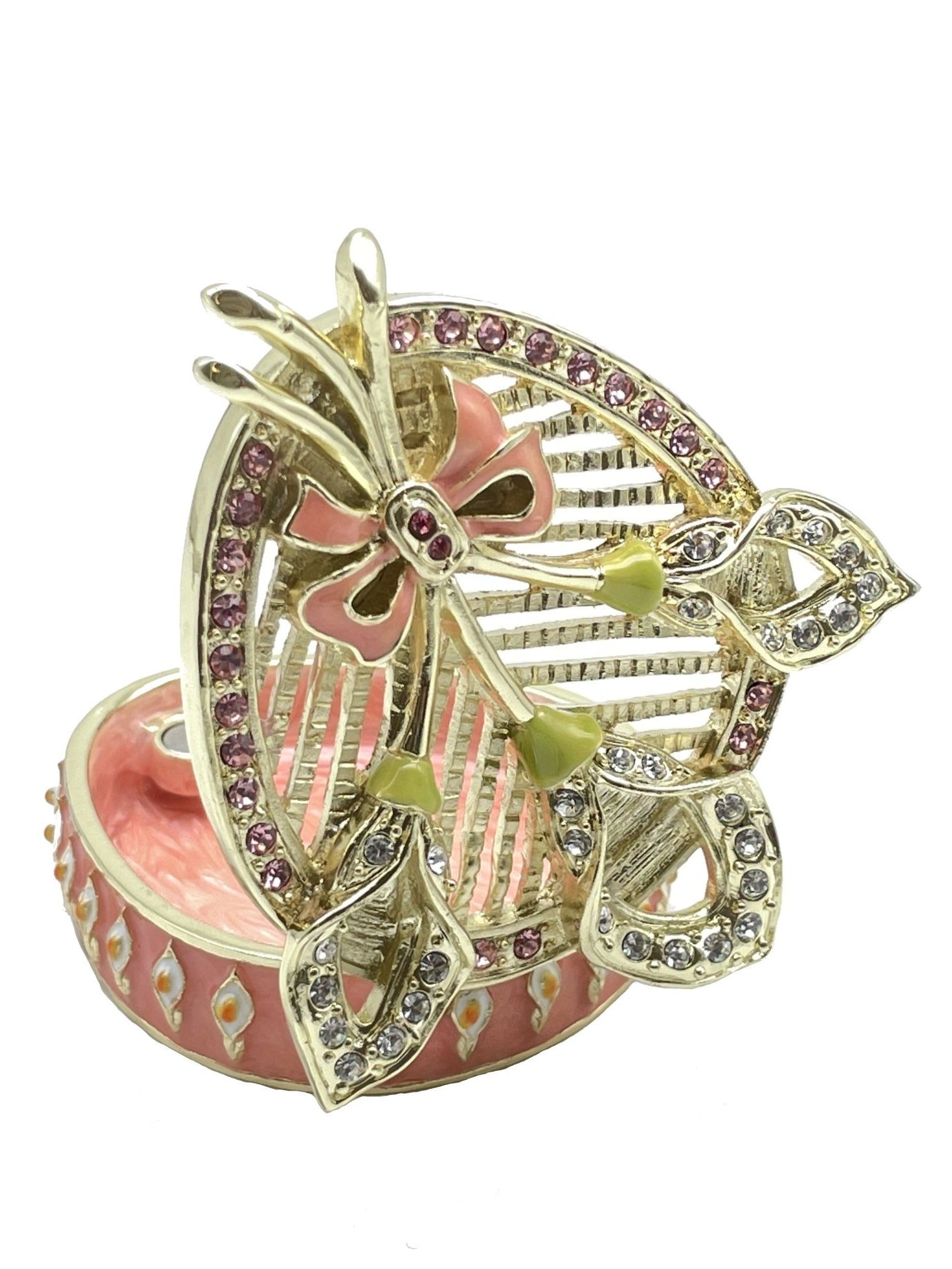 Keren Kopal Pink Beautiful Decorated Trinket Box