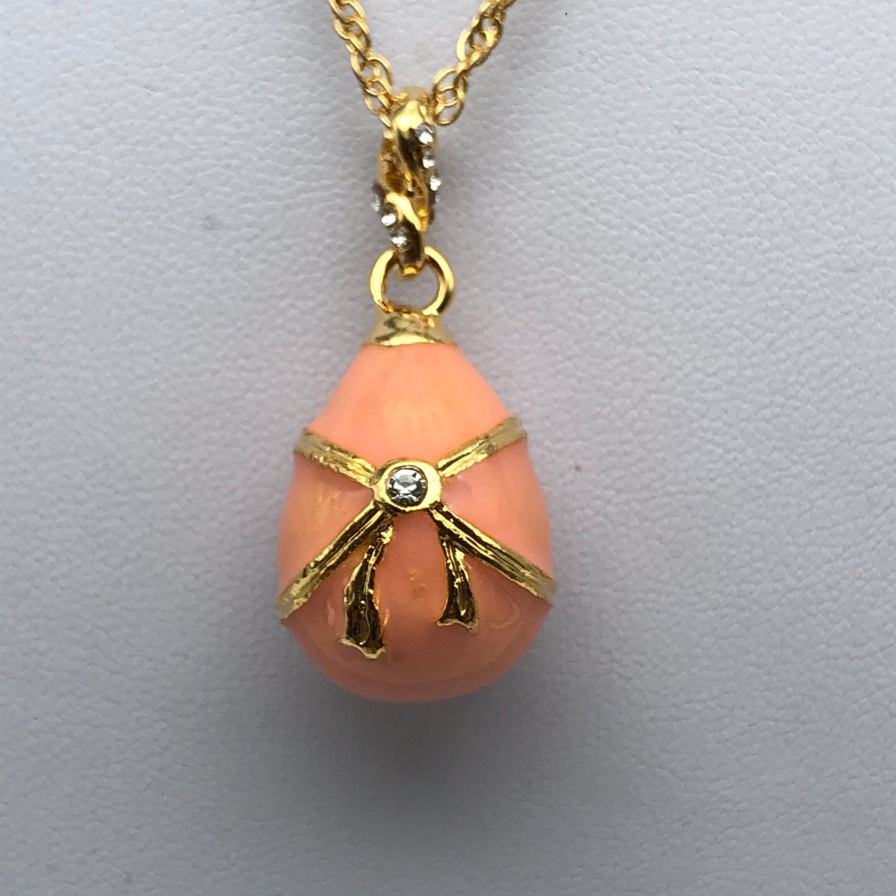 Keren Kopal Pink Egg Pendant Necklace