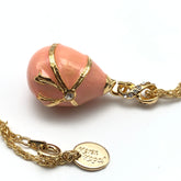 Keren Kopal Pink Egg Pendant Necklace