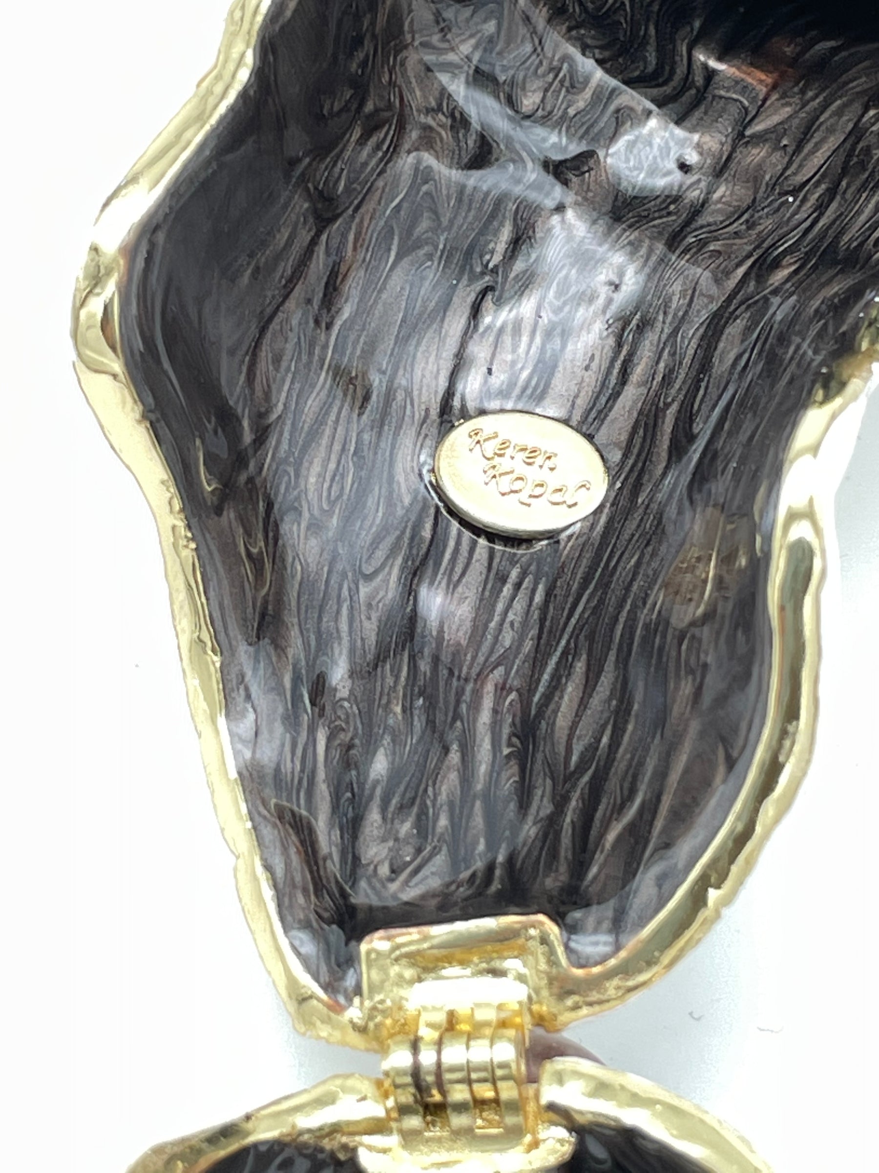 Keren Kopal white bulldog dog