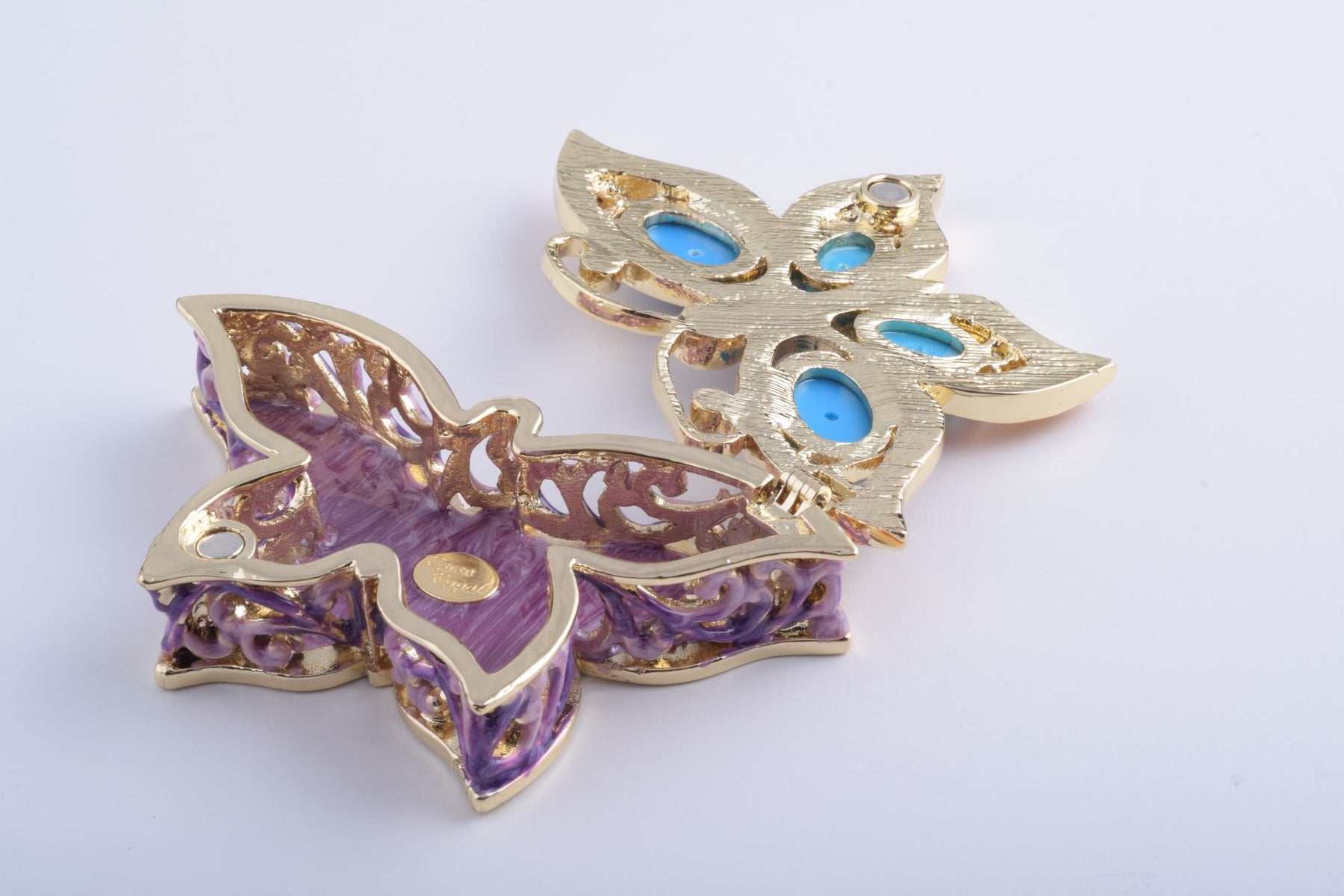 Keren Kopal Blue & Orange Butterfly