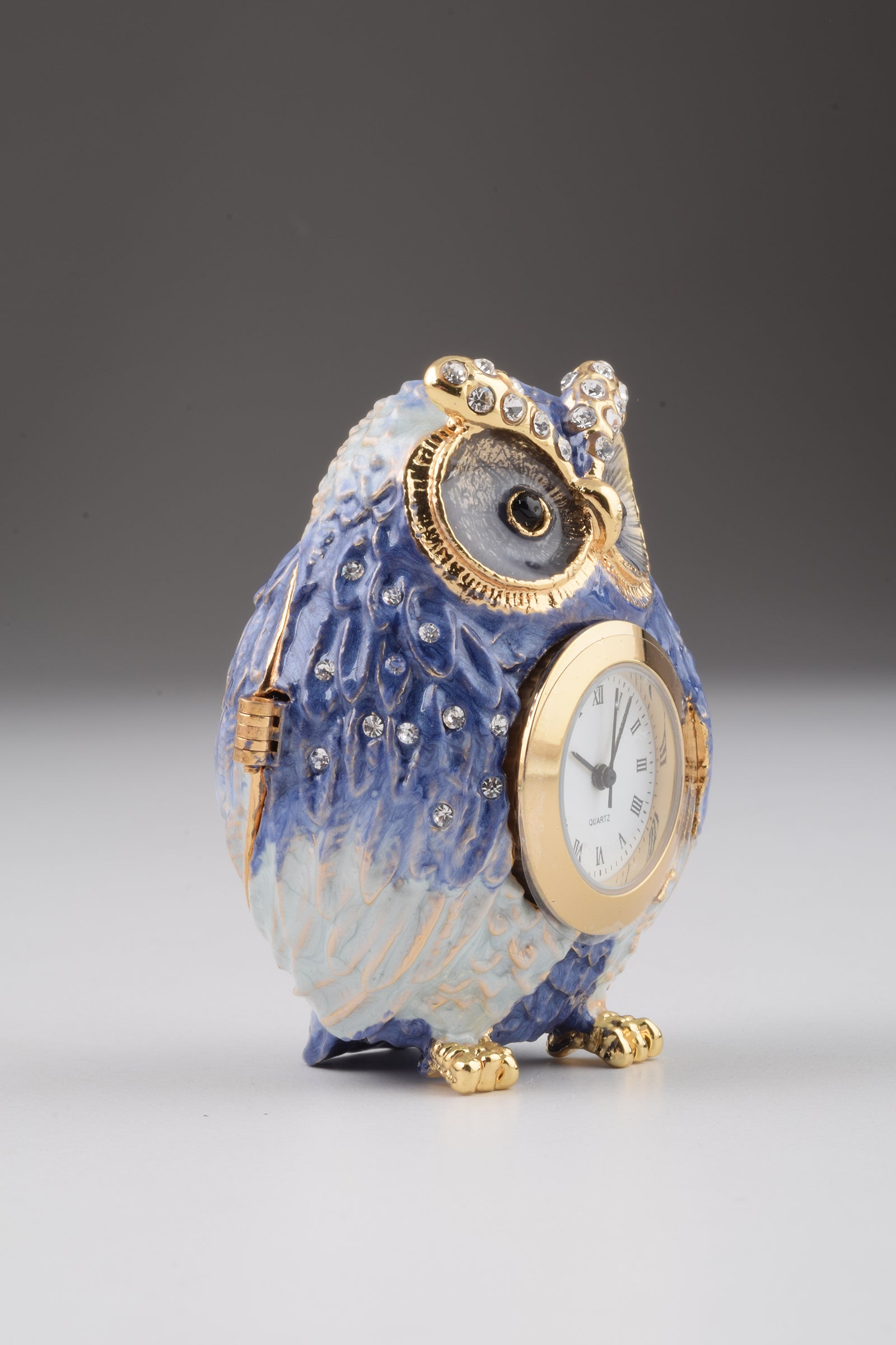 Keren Kopal Blue Owl with Clock
