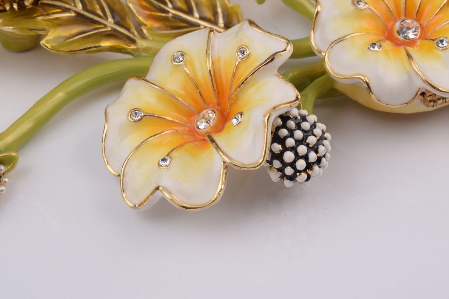 Keren Kopal Black & Orange Butterfly on Flowers