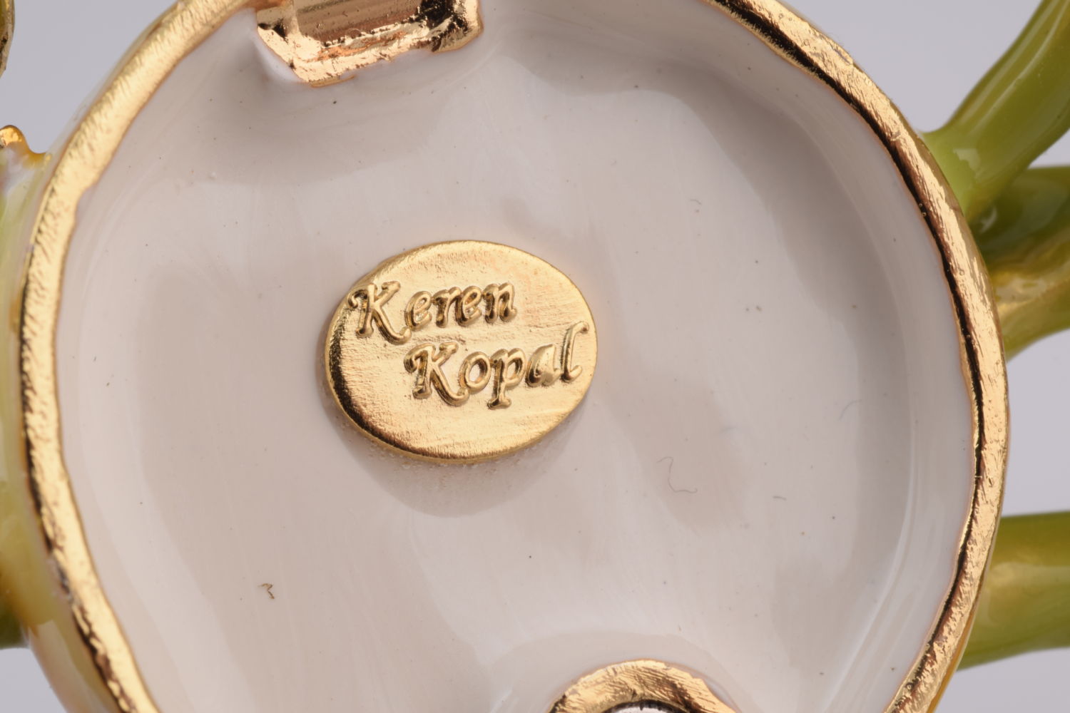 Keren Kopal Black & Orange Butterfly on Flowers