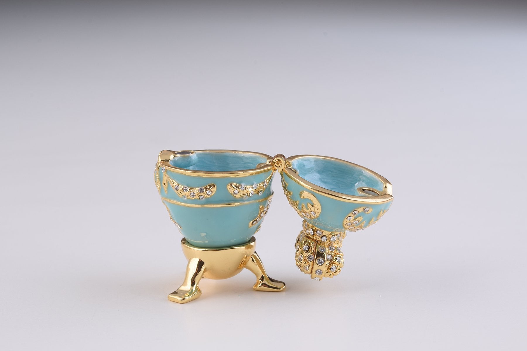 Keren Kopal Light Blue Faberge Egg