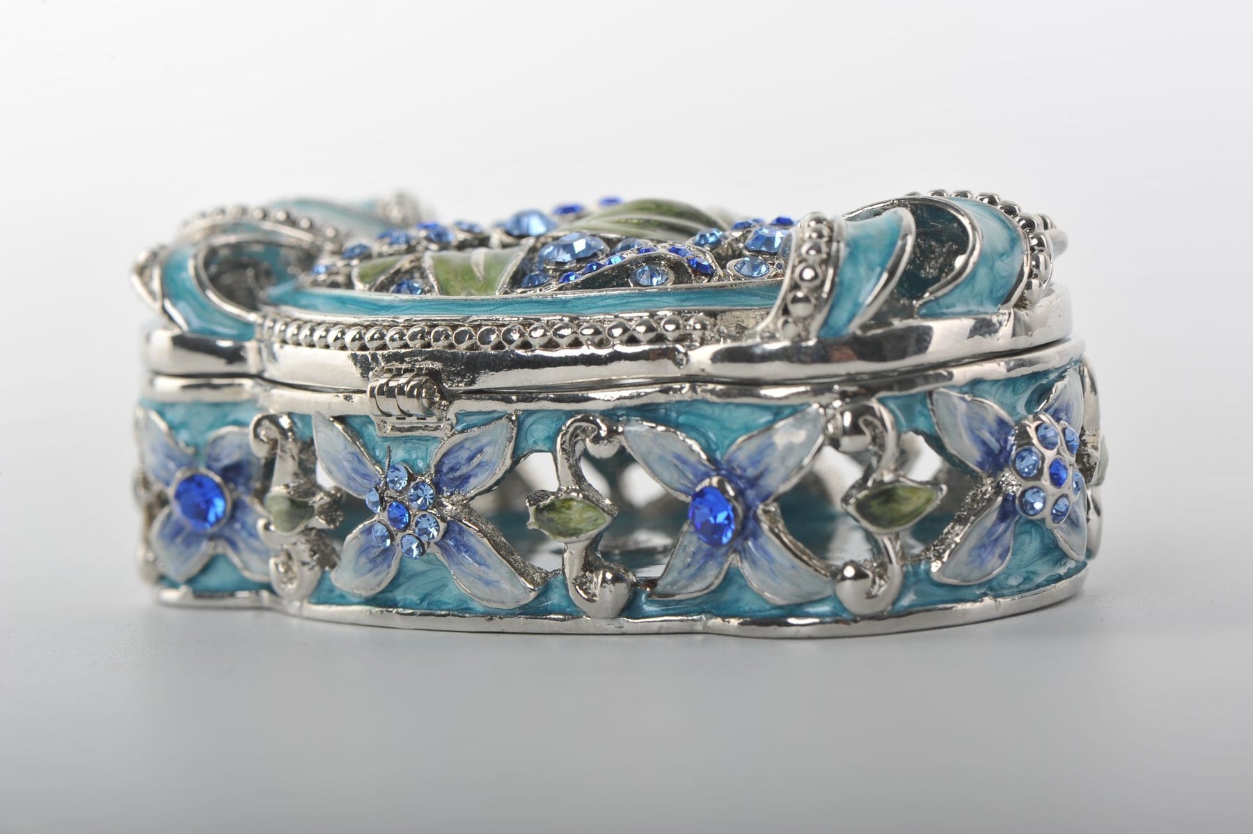 Keren Kopal Light Blue with Flowers Box