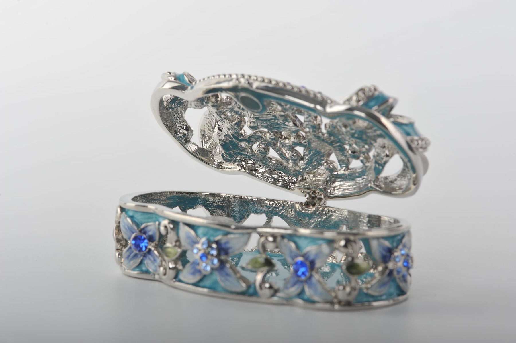 Keren Kopal Light Blue with Flowers Box