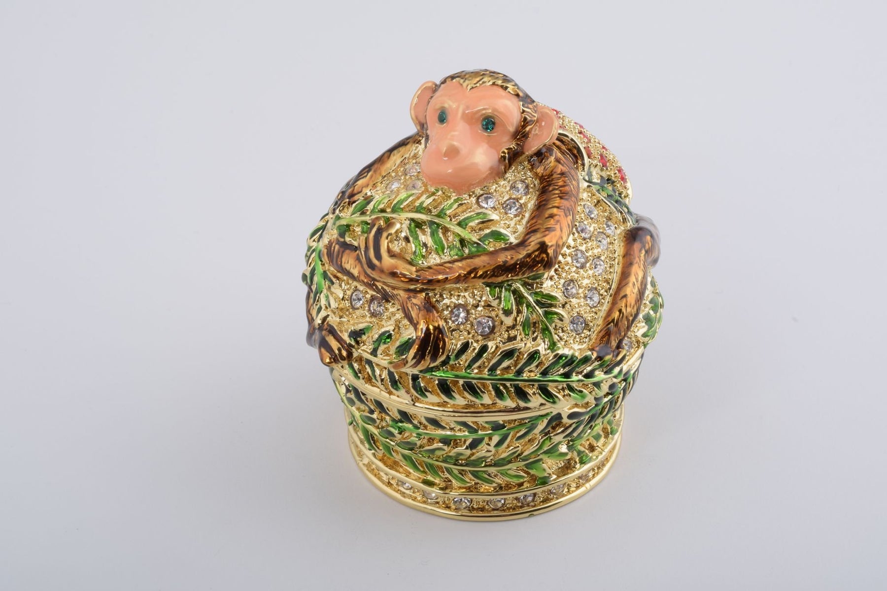 Keren Kopal Monkey Hugging a Tree Box