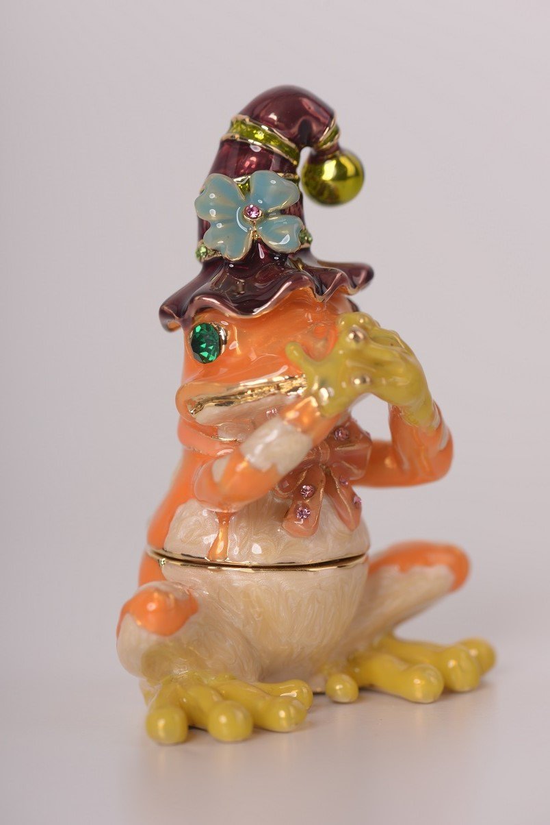 Keren Kopal Orange Speak No Evil Frog