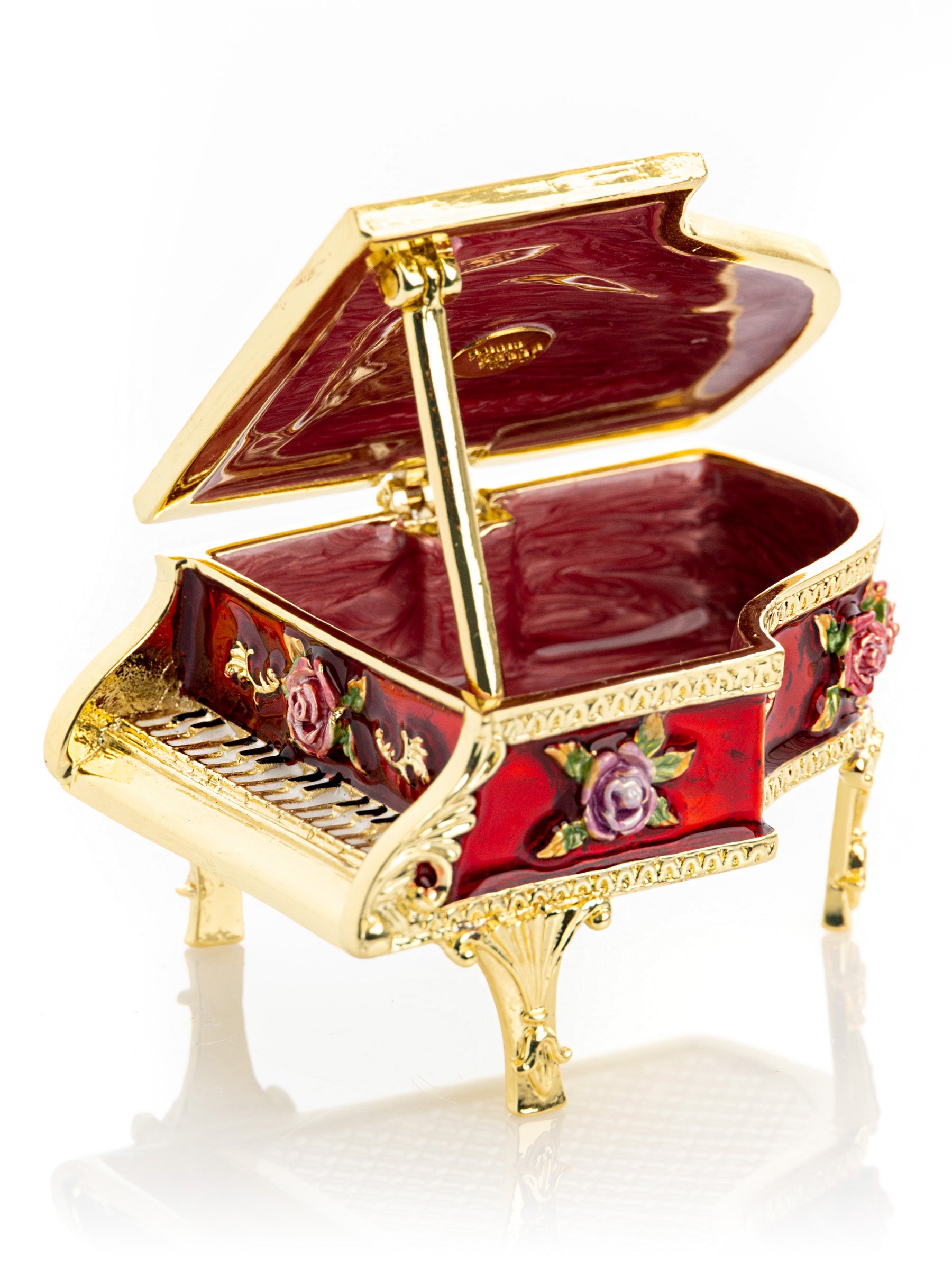 Keren Kopal Red Piano Trinket Box
