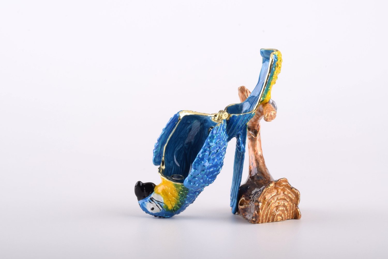 Keren Kopal Parrot Trinket Box