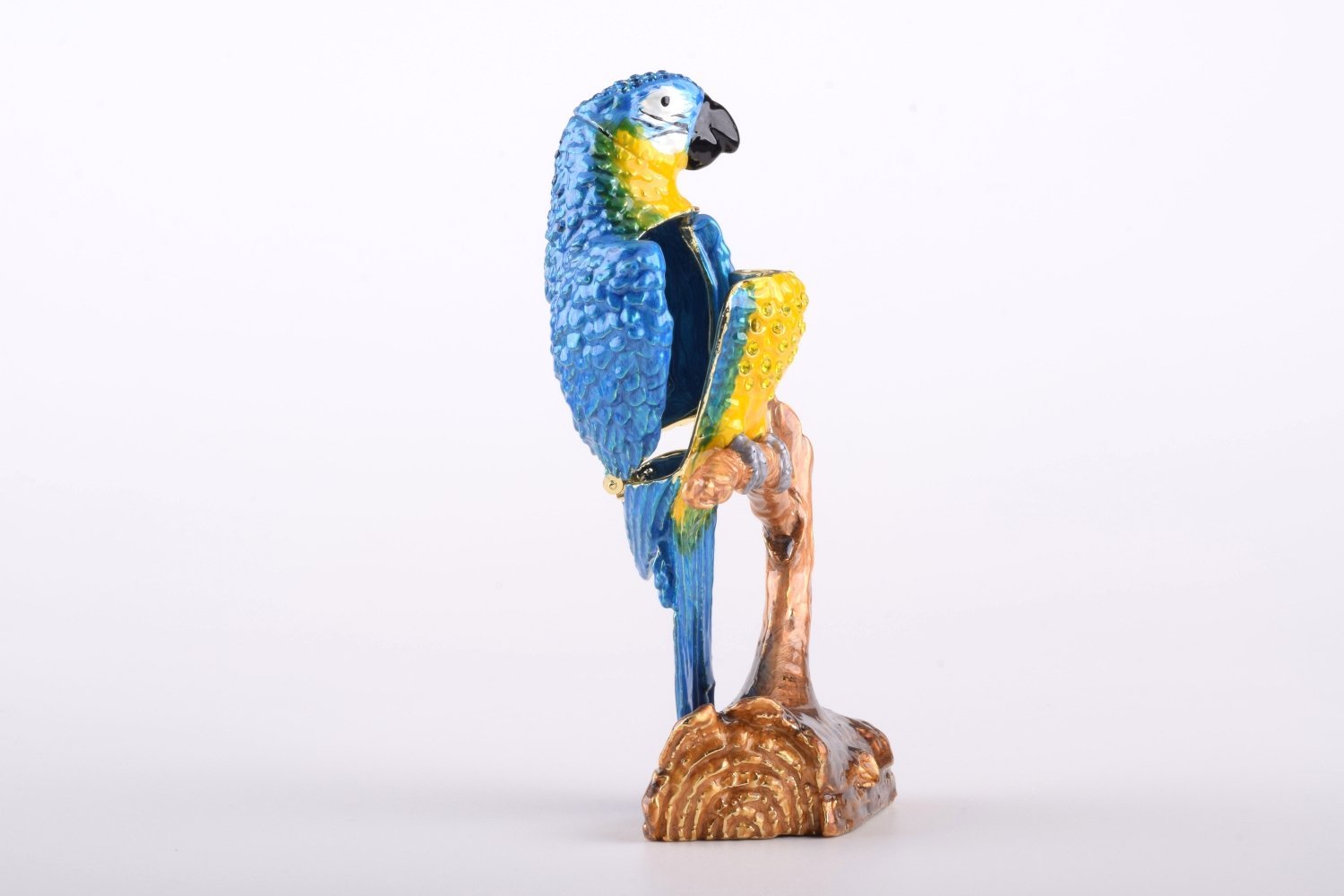 Keren Kopal Parrot Trinket Box