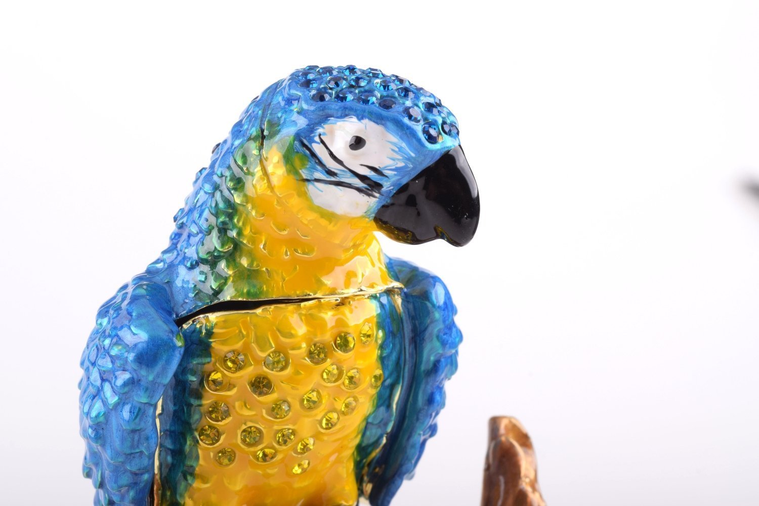 Keren Kopal Parrot Trinket Box