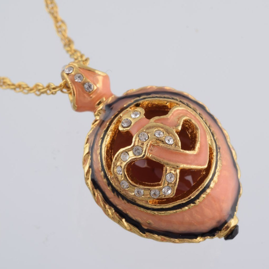 Keren Kopal Peach Love Egg Pendant Necklace