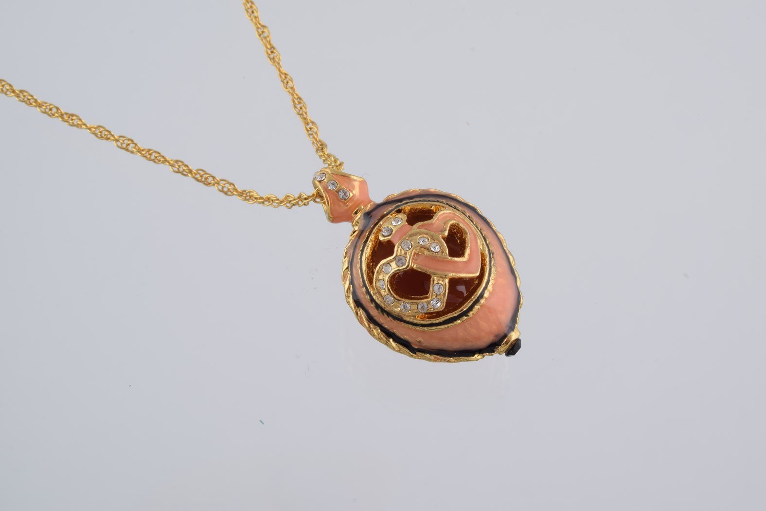 Keren Kopal Peach Love Egg Pendant Necklace