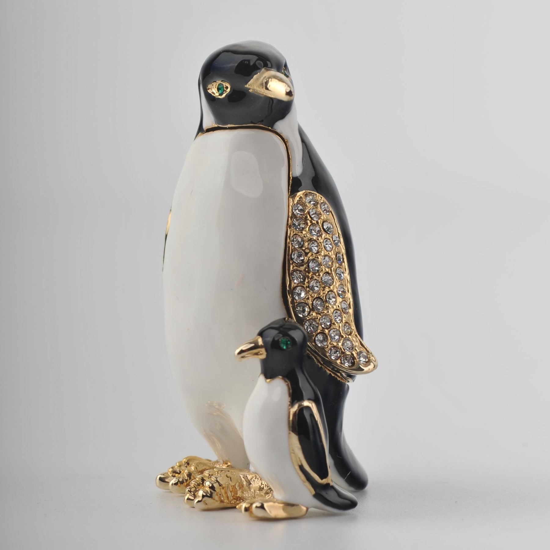 Keren Kopal Penguins Trinket Box