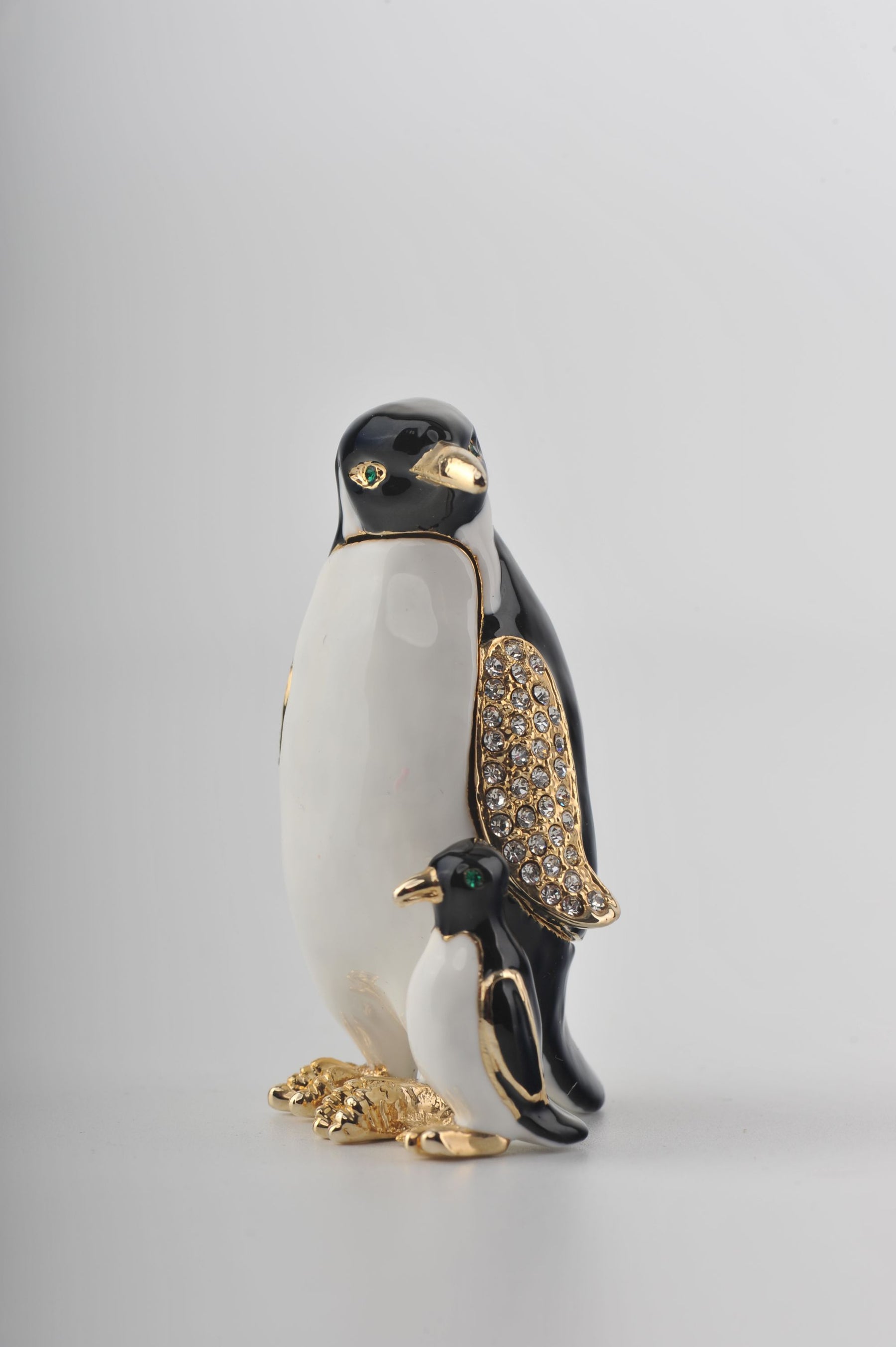Keren Kopal Penguins Trinket Box