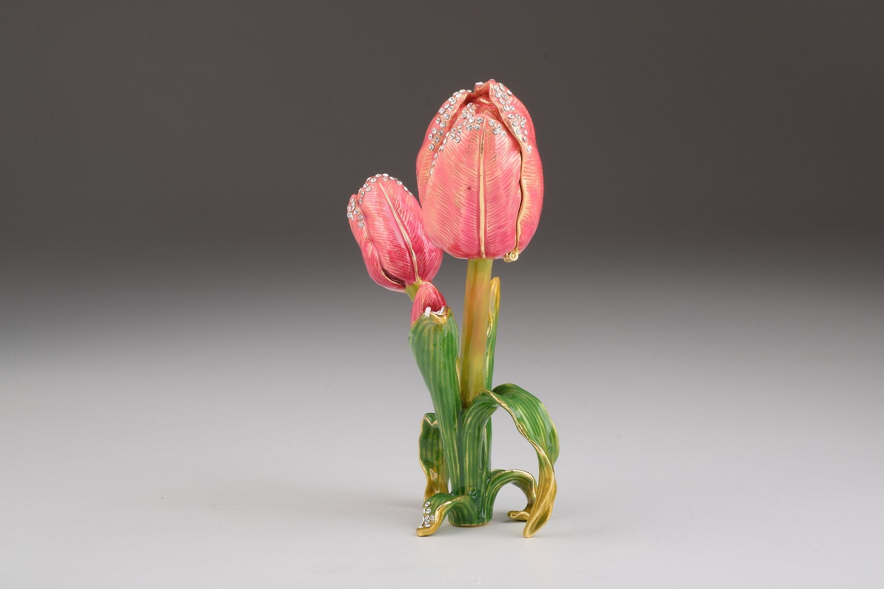 Keren Kopal Pink Rose Trinket Box