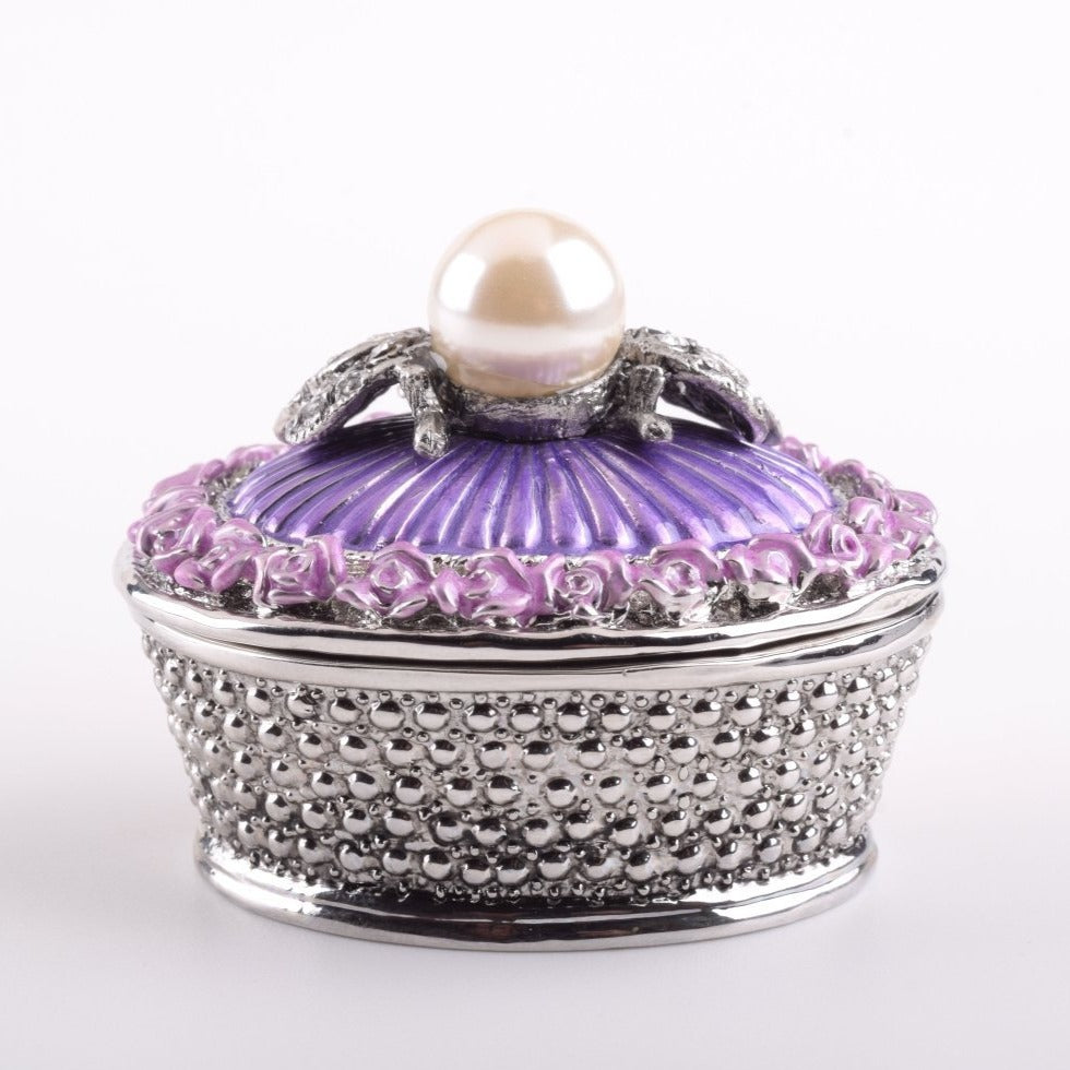 Keren Kopal Purple Box with Pearl
